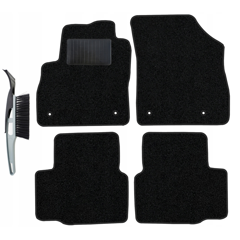 Image of Velour Car Mats Set Compatible With V K 2015-2021