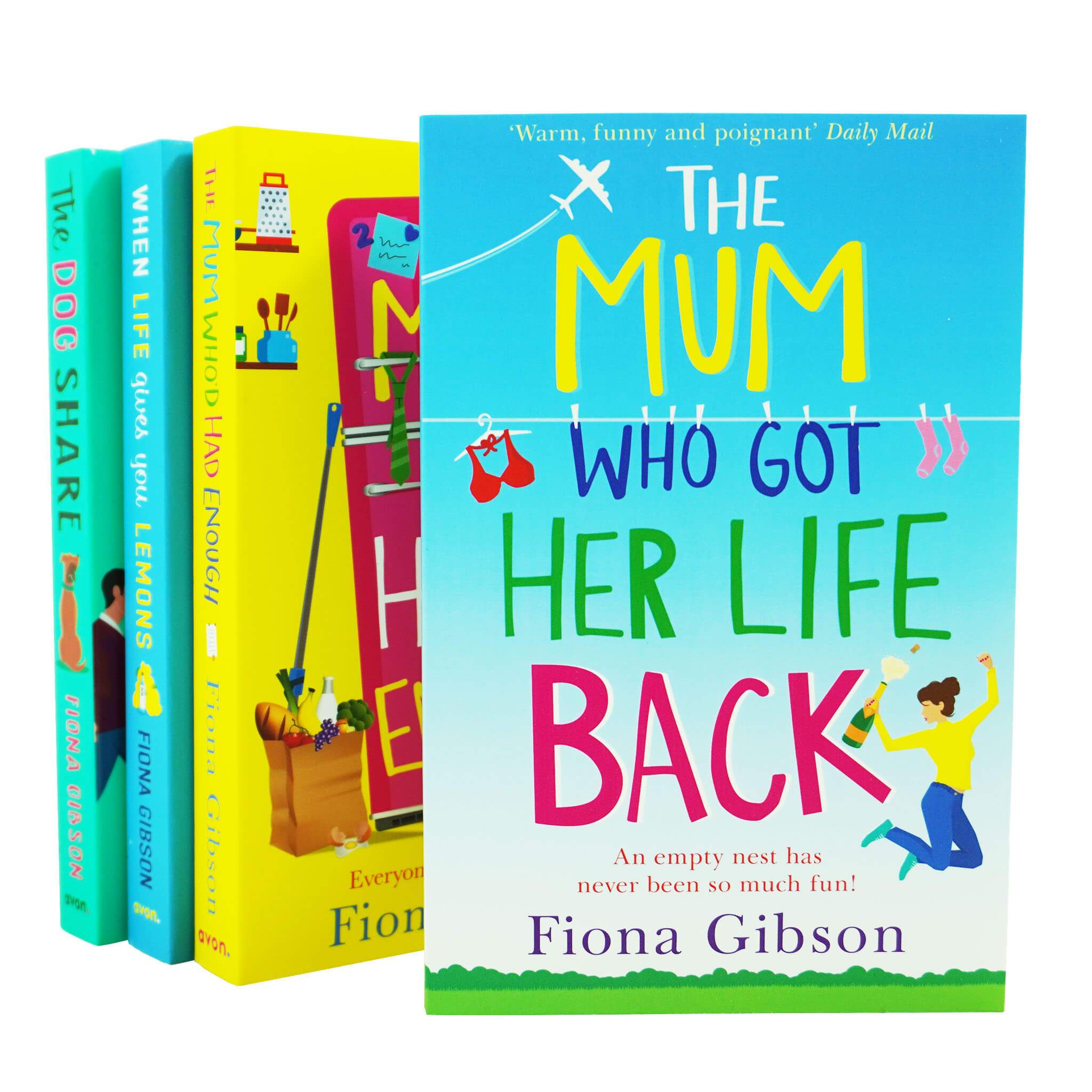 TEMU Fiona Gibson Collection 4 Books Set - Adult - Paperback