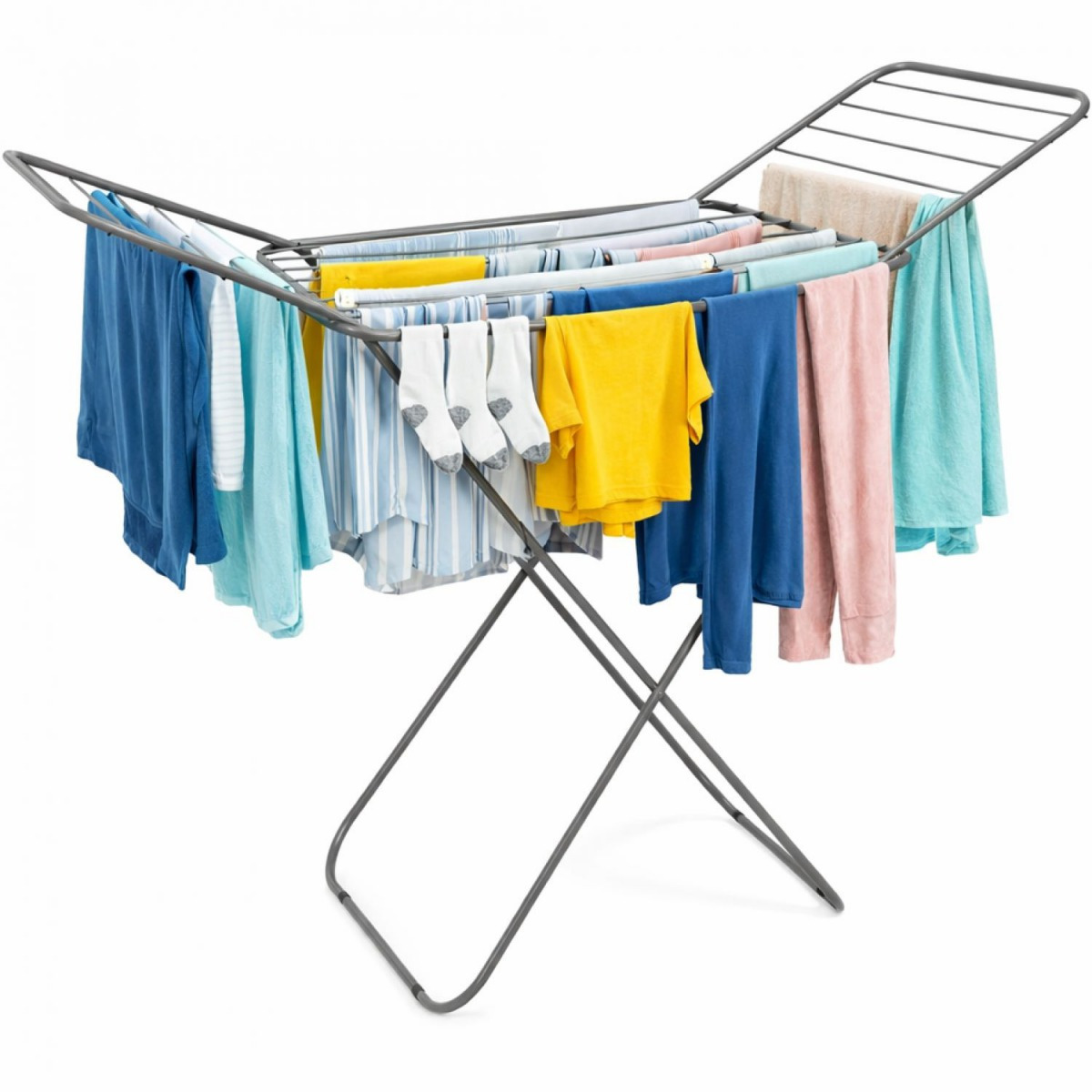 TEMU Leonardo -yourself - Floor Stands 18 Meters - Stands Plus - Anti-slip Feet - Space-saving Folding - In Steel - Ideal For Indoor And Outdoor Use