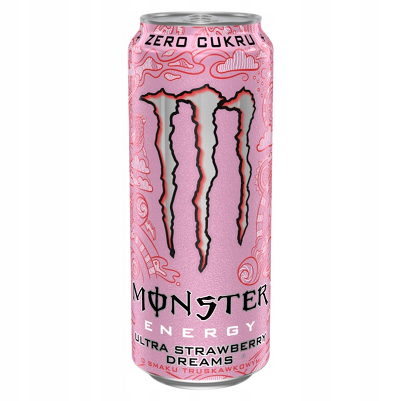 Monster Energy Ultra Strawberry Dreams Sugar-free Energy Drink 500ml
