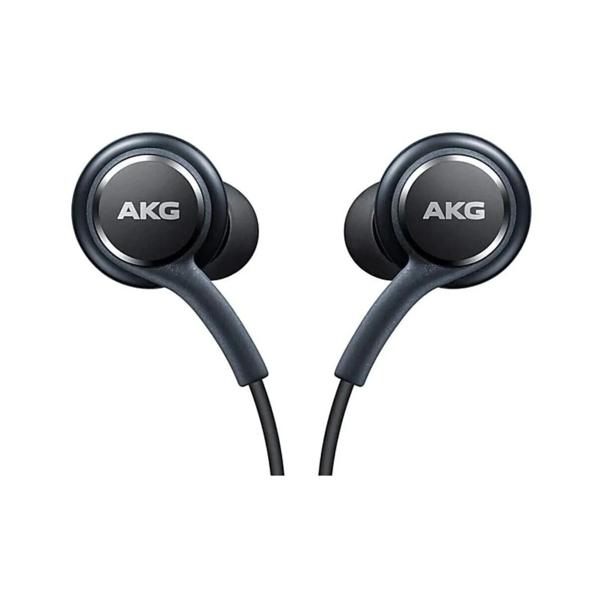 Samsung In-Ear Hoofdtelefoon AKG EO-IG955 | Voor Apparaten met 3.5mm Jack | Headset met Stereo Geluid & 3-Knops Afstandsbediening | Helder Geluid voor Muziek & Gesprekken | Ergonomisch Ontwerp met Stoffen Kabel | Wit of Zwart