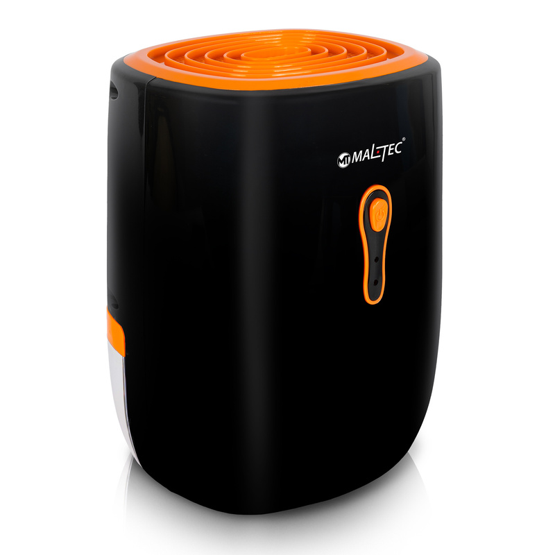 Image of Air Dehumidifier Quiet High- 0.8l Maltec Dehumidifier Dh-800 Black