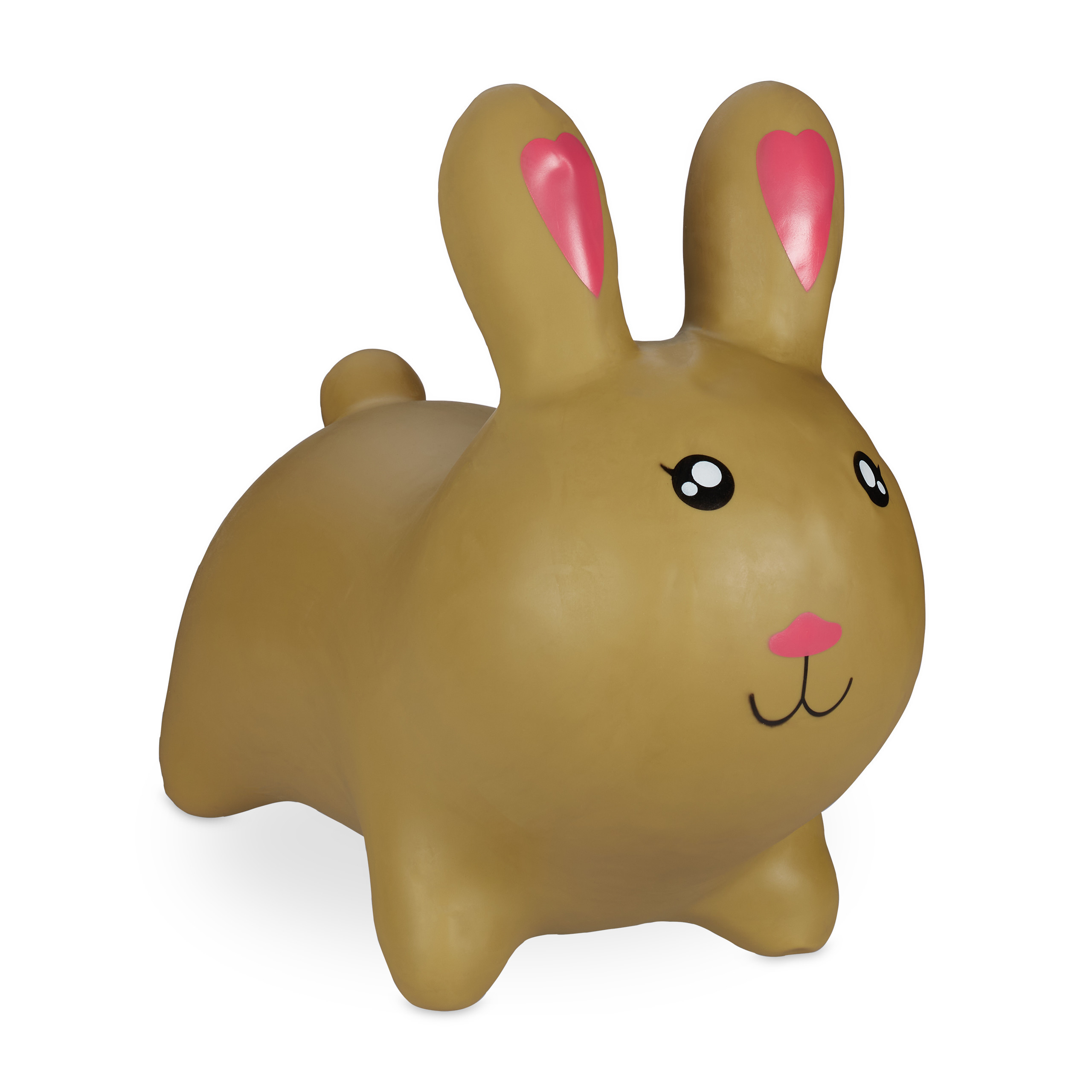 Jumping Toy "bunny" In Light Brown/pink