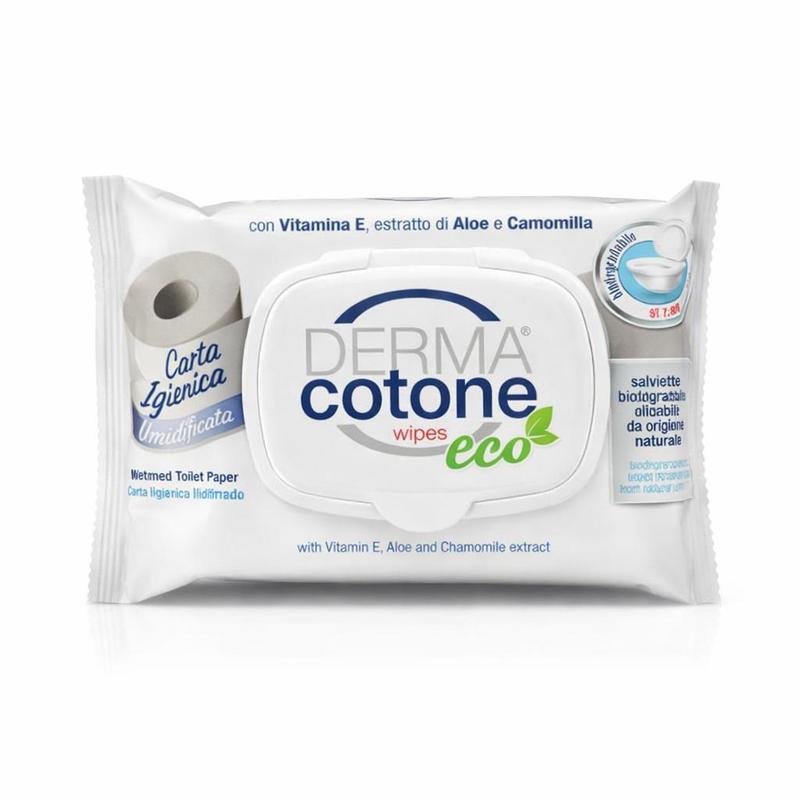 TEMU Dermacotone Salviettine Carta Igienica Umidificata 20 Pezzi