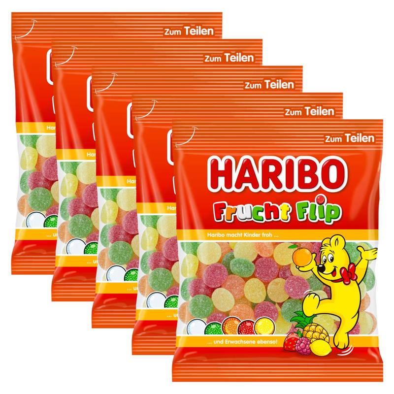 5x Haribo Fruit Flip 160g (5x160g)