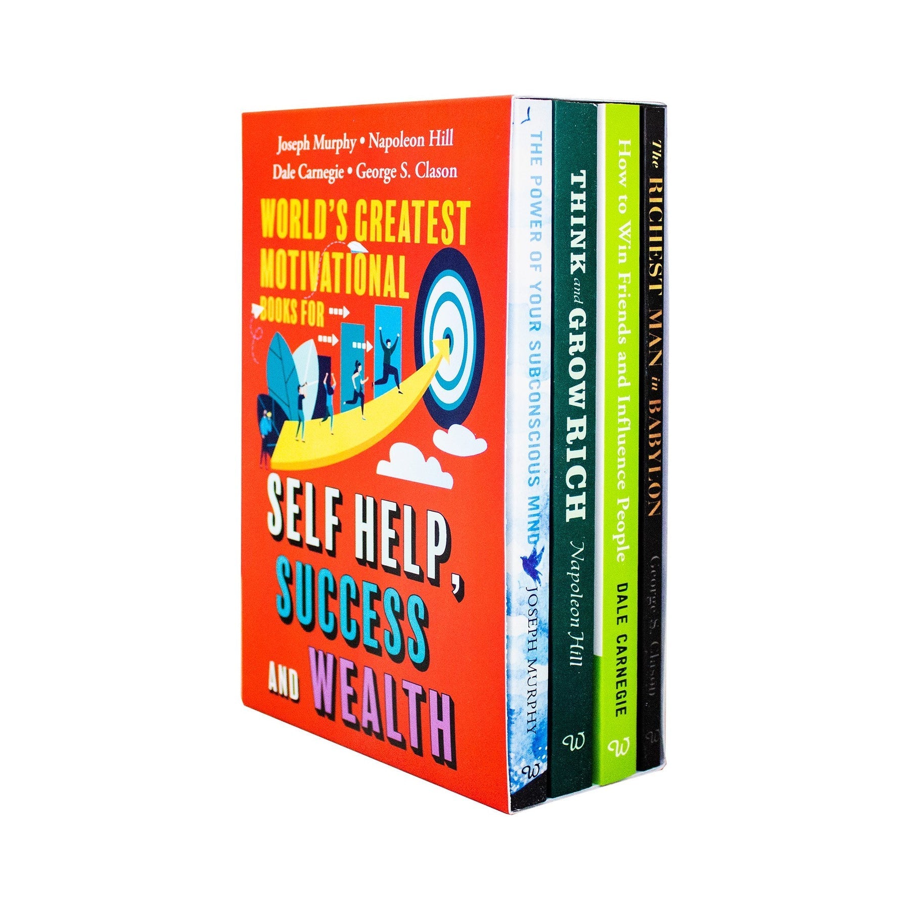 TEMU Worlds Greatest Motivational Books 4-book Collection (self Help, Success, Wealth)