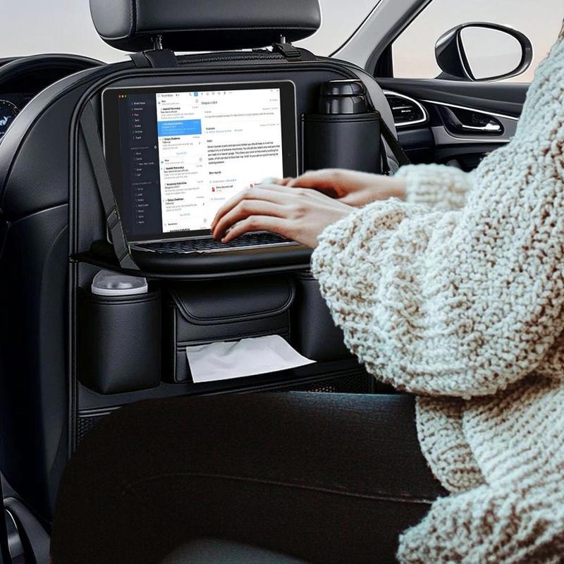 Tech-Protect UCA100 Organizator za Auto - Crni, Funkcionalan, Velikog Kapaciteta, Univerzalan, za Pohranu Dodataka