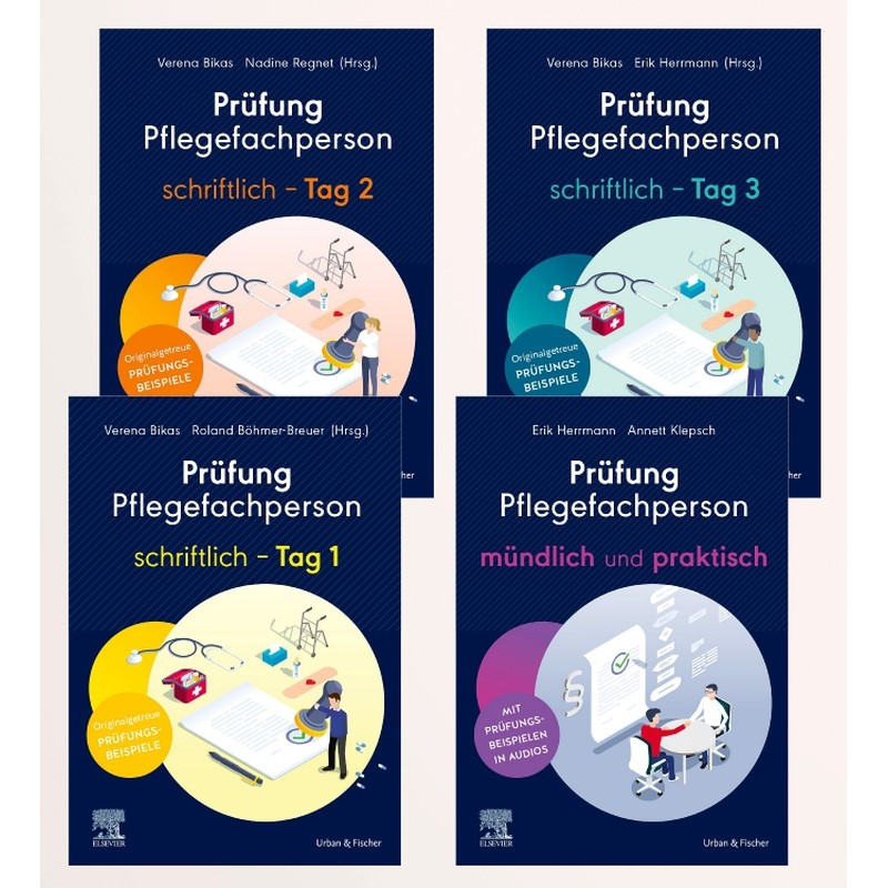 Image of Learning Package Written-oral Exam Nursing - Erik Herrmann|annett Klepsch - Hardcover - Ean 9783437253430