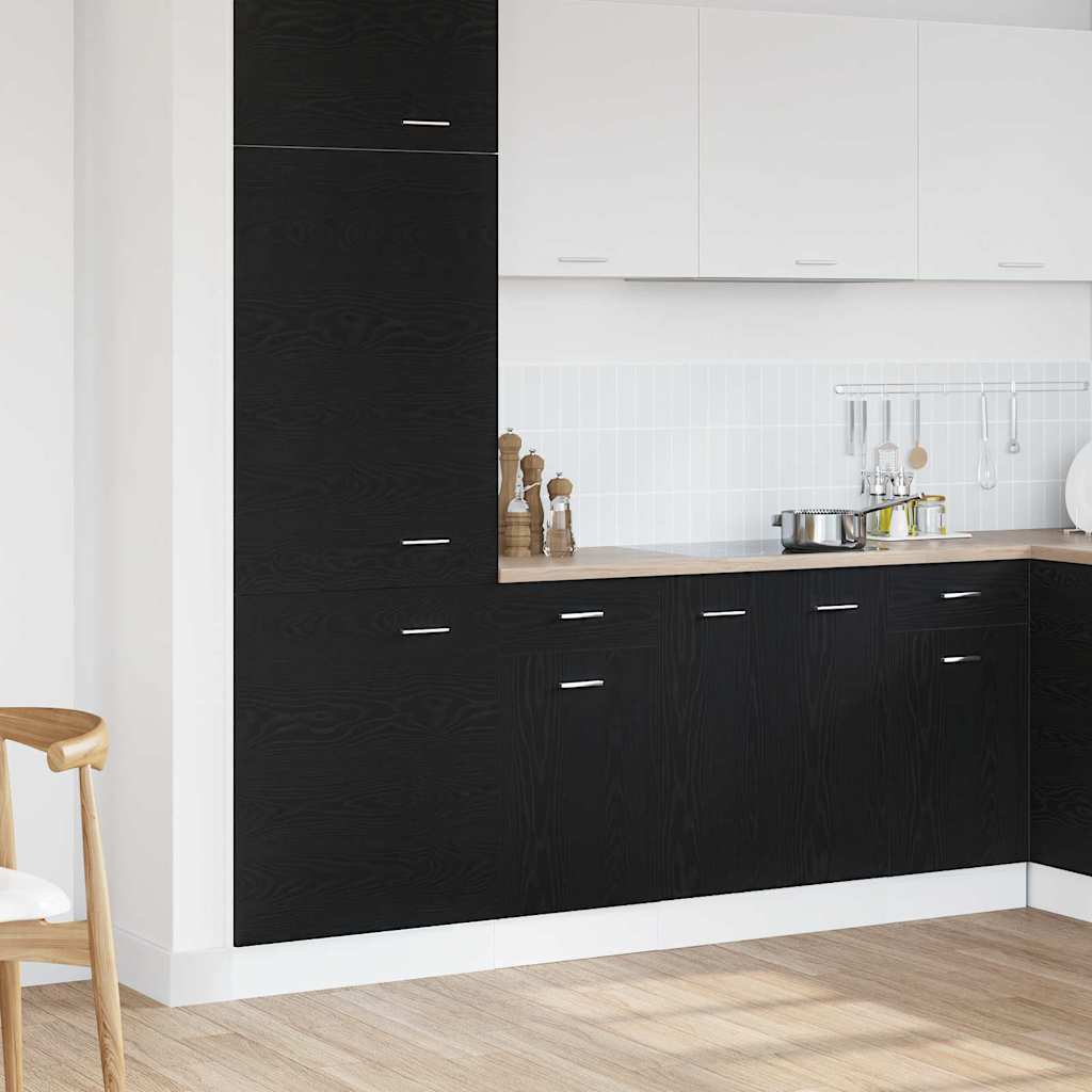 Image of Vidaxl Drawer Base Cabinet In , 40 X 46 X 81.5 Cm – A Practical Kitchen Storage Solution. Stylish, Durable, And Ideal For Indoor Use. Easy Assembly With Adjustable Feet. Wall-mounted Modern Furniture