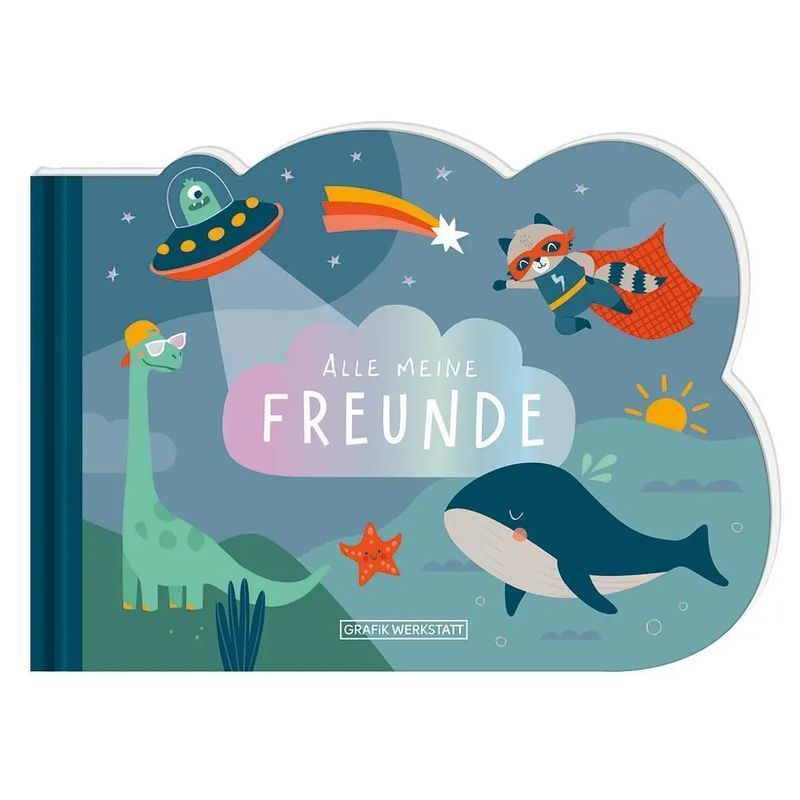Book For Kids - Book - Blue - Grafik Werkstatt The Original - 76 Pages - German - 2025 - Grafik Werkstatt - Ean 9783986362096