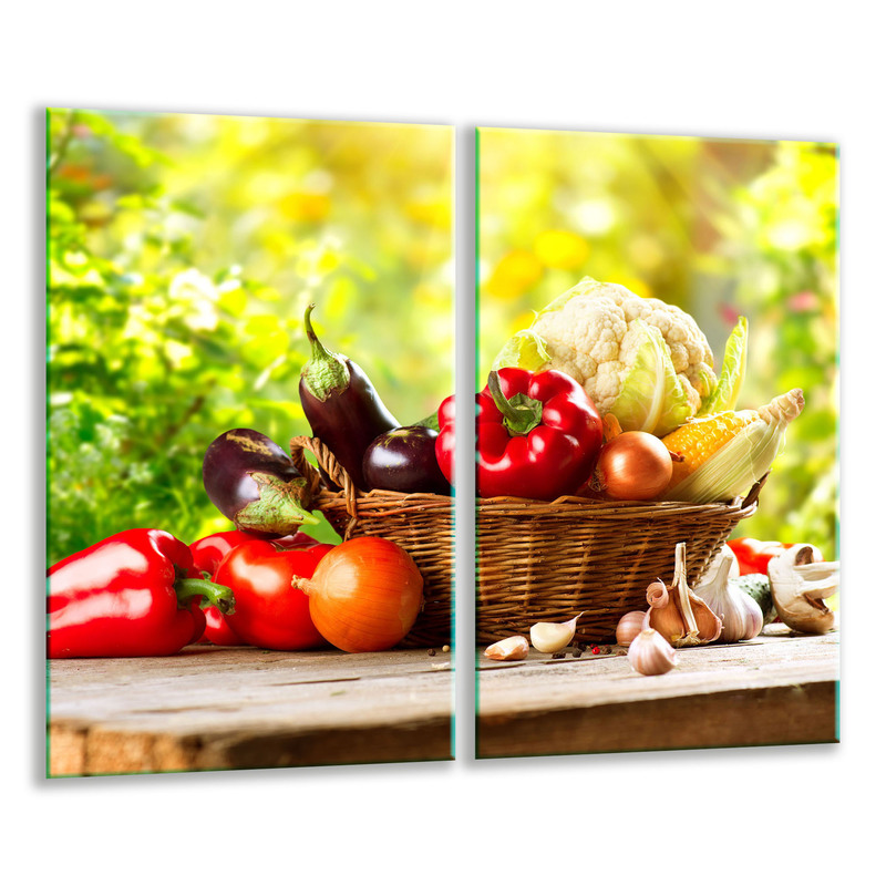Glass Board For Cutting 2x 30x52 Vegetables