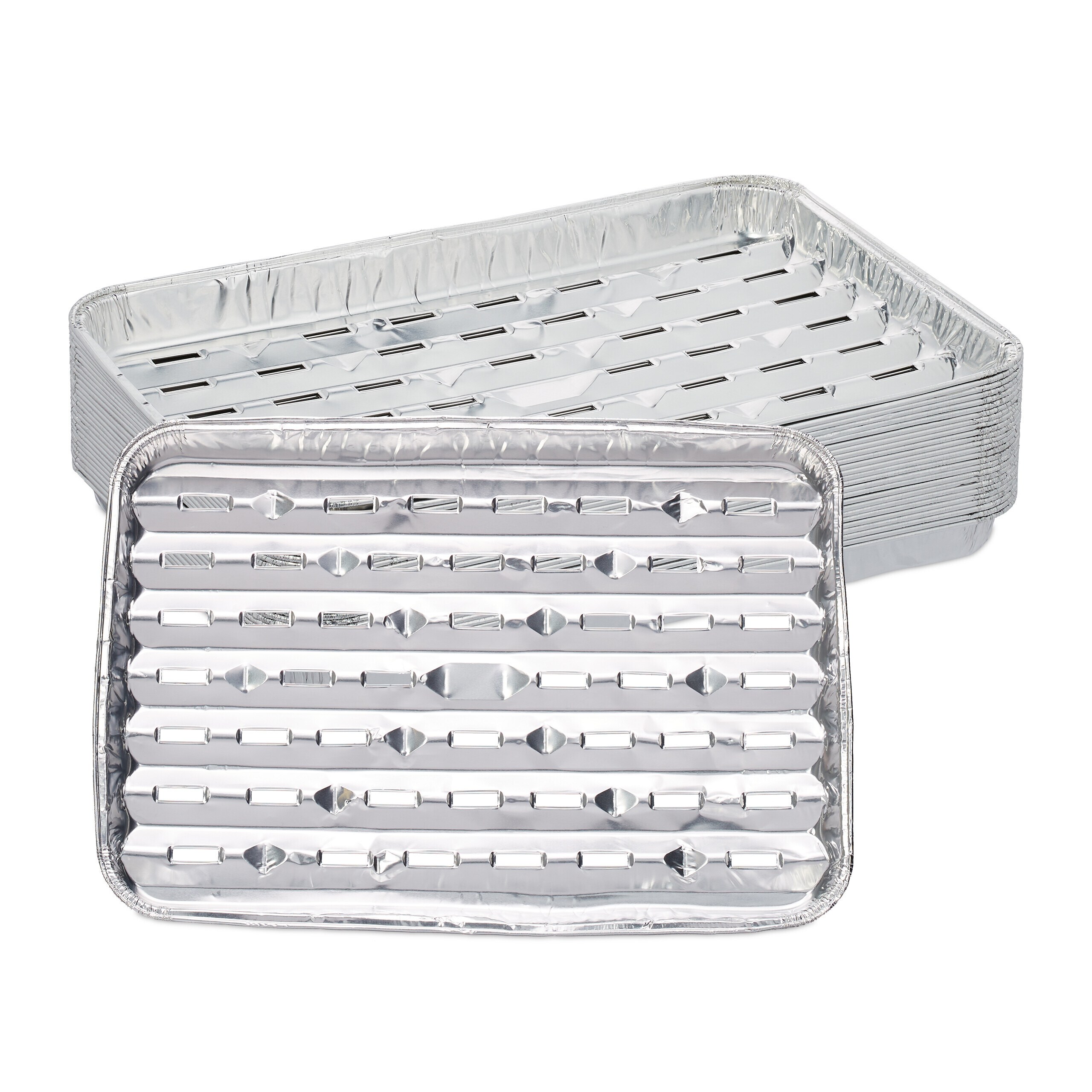 E-shop 25 x Grillschale in Silber - (B)34 x (T)22 cm
