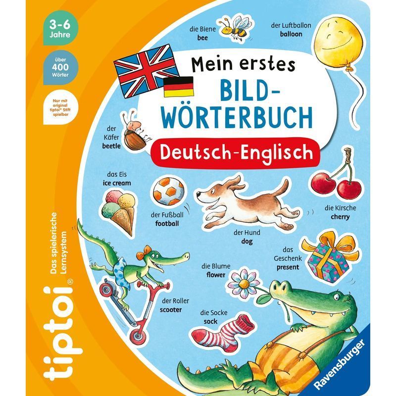 Franziska Harvey: Tiptoi - My First Picture Dictionary German-english / Book / German / 2025 / Ravensburger Publishing