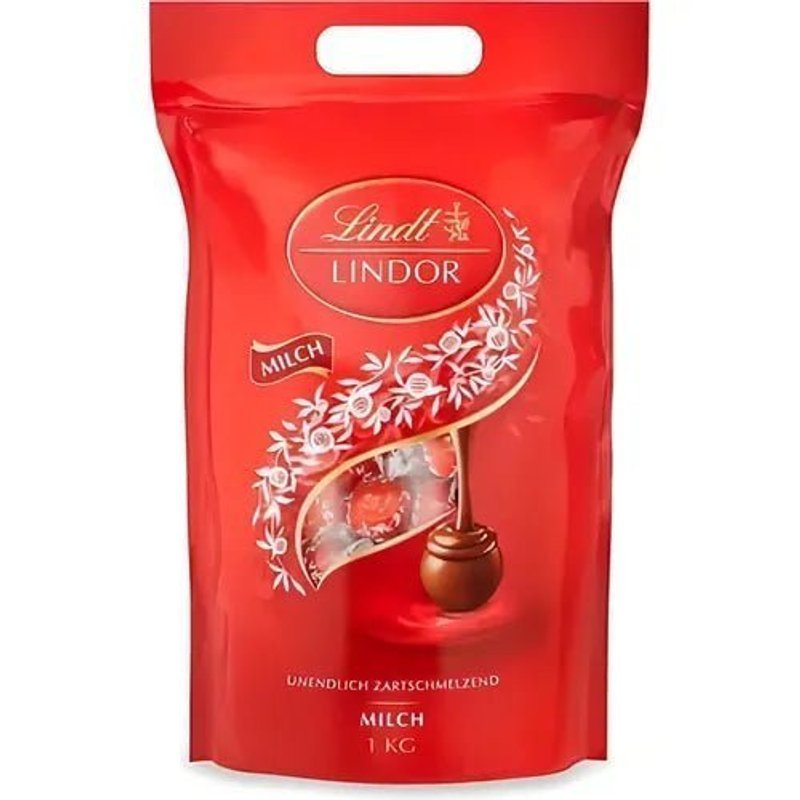 Lindt Lindor Ball Bag Milk, 1000g