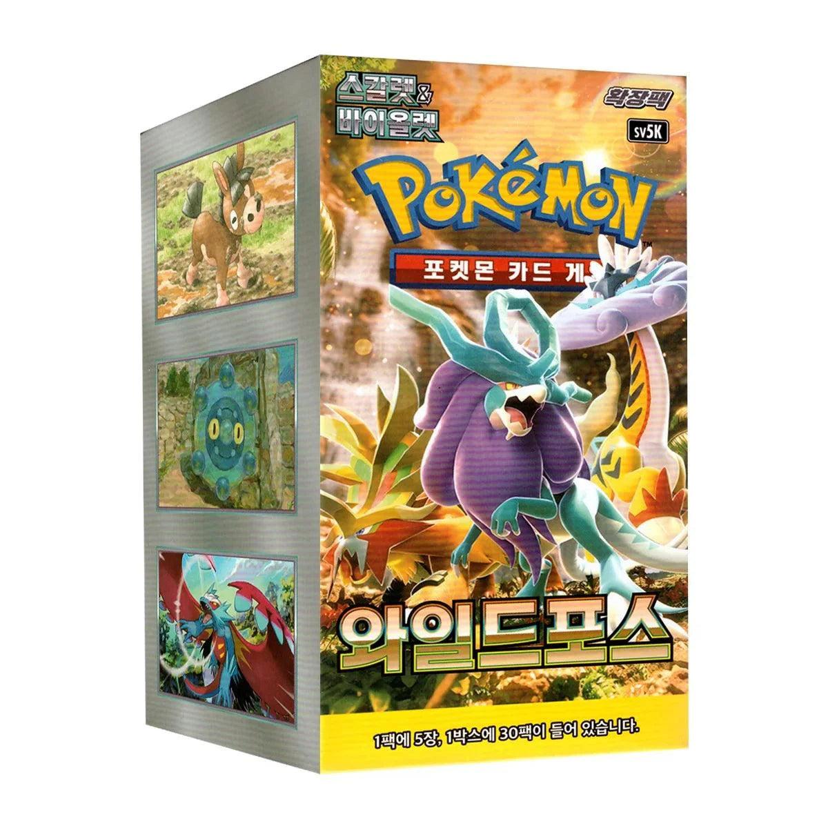 : Wild Force – Korean Edition | 30 Booster Packs
