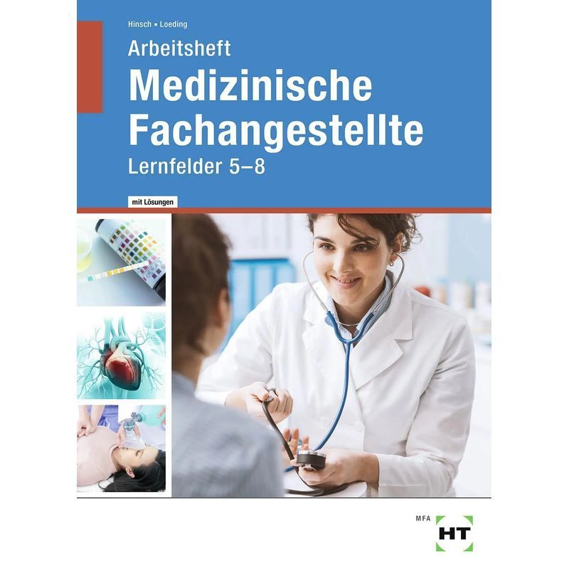 Workbook With Answers For Medical Assistants - Learning Areas 5 8 - Andrea Hinsch (et Al.) - Paperback - 126 Pages - German - 2021 - Handwerk + Technik Gmbh - Ean 9783582582058