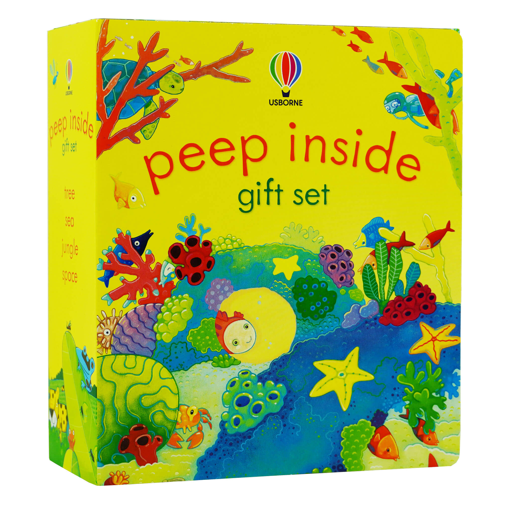 Usborne Peep Inside Series 4 Books Collection Set by Anna Milbourne - Ages 3-5 - Board Book