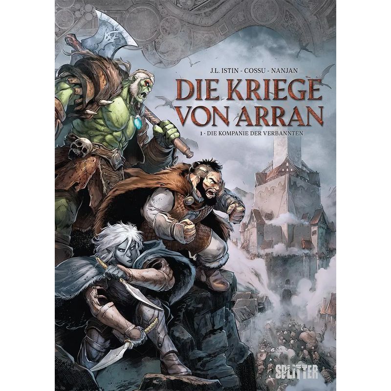 Image of The Wars Of Arran. Volume 1 - Book - The Company Of The Banished - Jean Luc Istin - 80 Pages - German - 2023 - Splitter Publishing - Ean 9783987212376