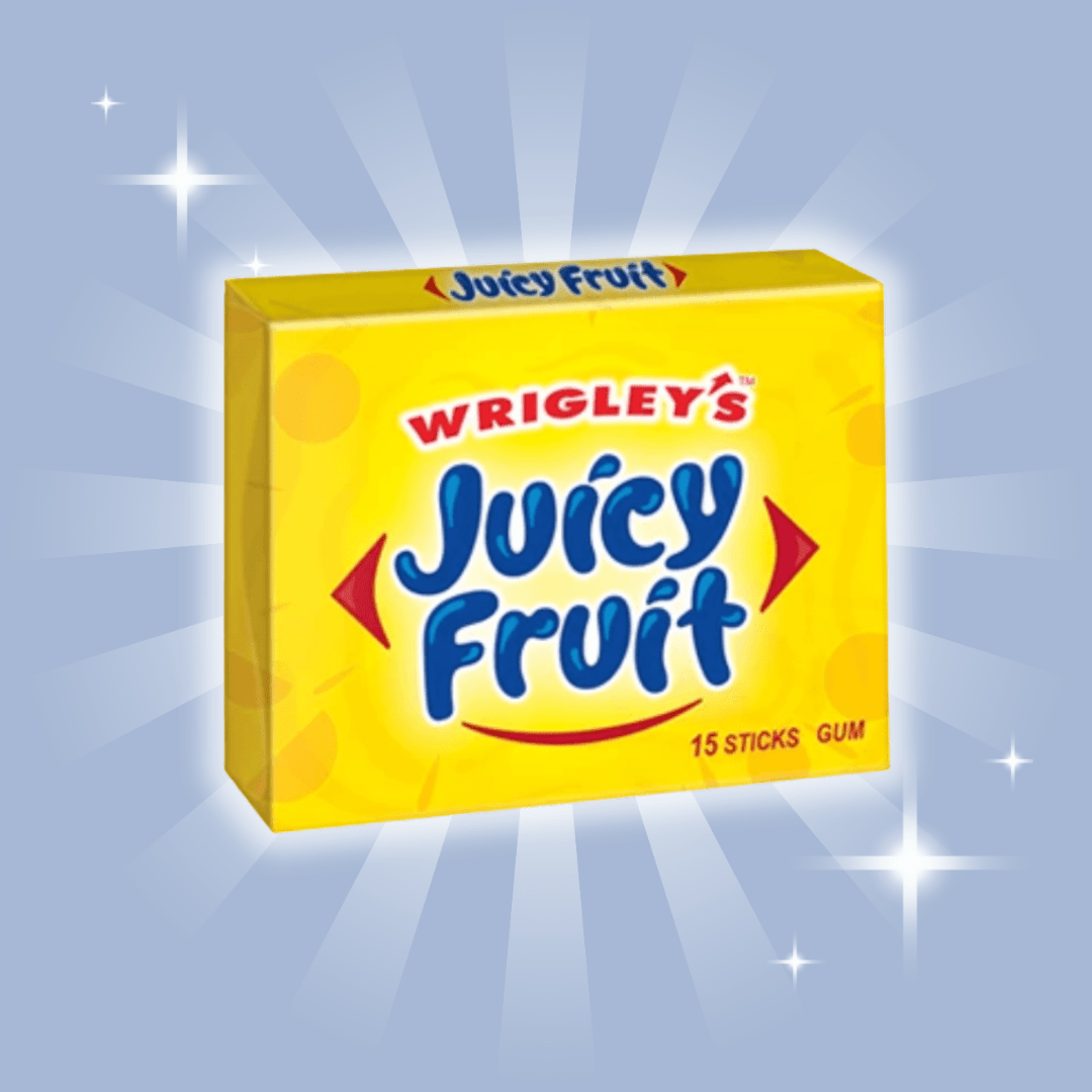 E-shop 1x Wrigley’s Juicy Fruit Original Kaugummi – 37, 5 g – Klassischer fruchtiger Kaugummi-Geschmack