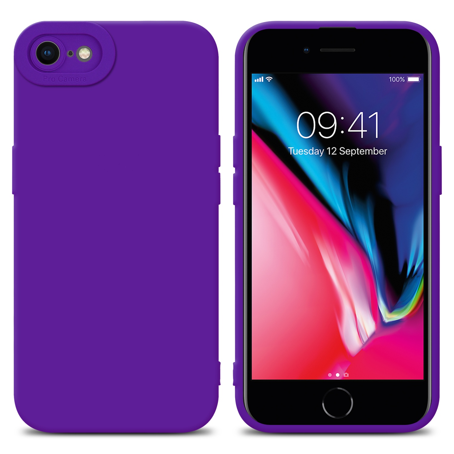 Case Compatible With Iphone 7 / 7s / 8 / Se 2020 Protective Cover Flexible Tpu Silicone Case Cover