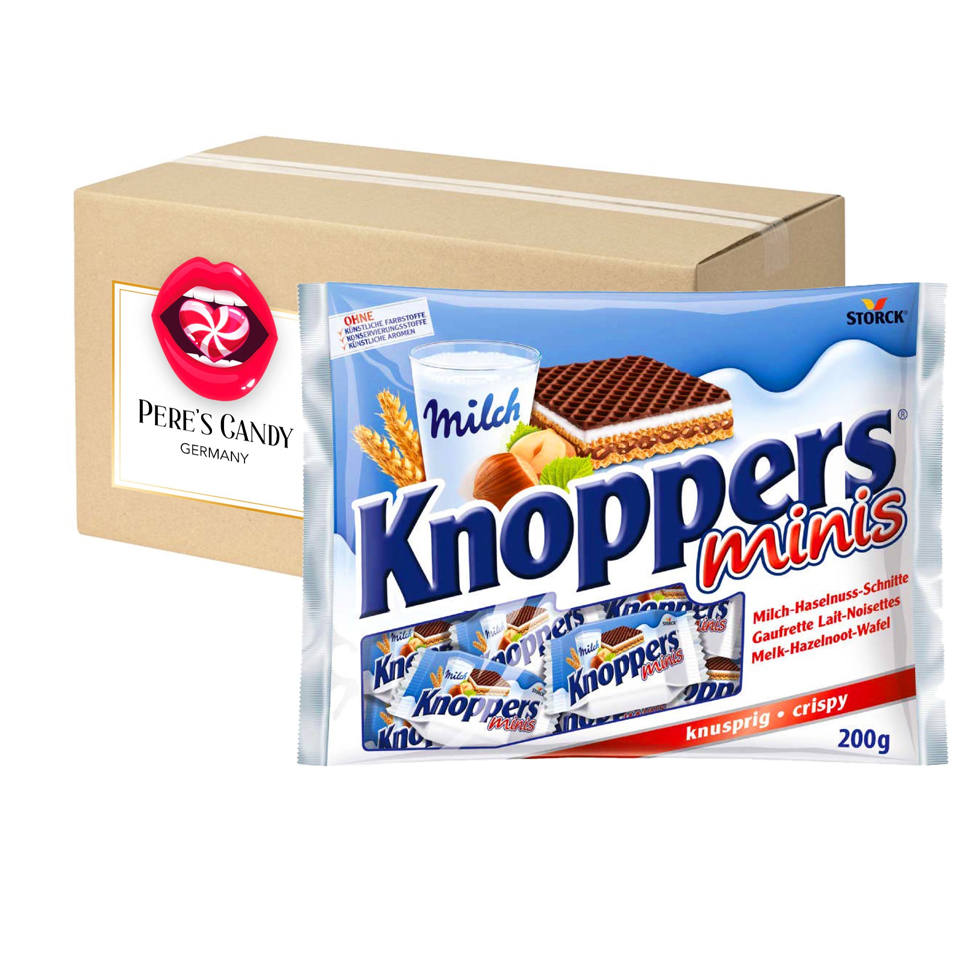 Image of 2-pack Of Knoppers Minis 2x200g