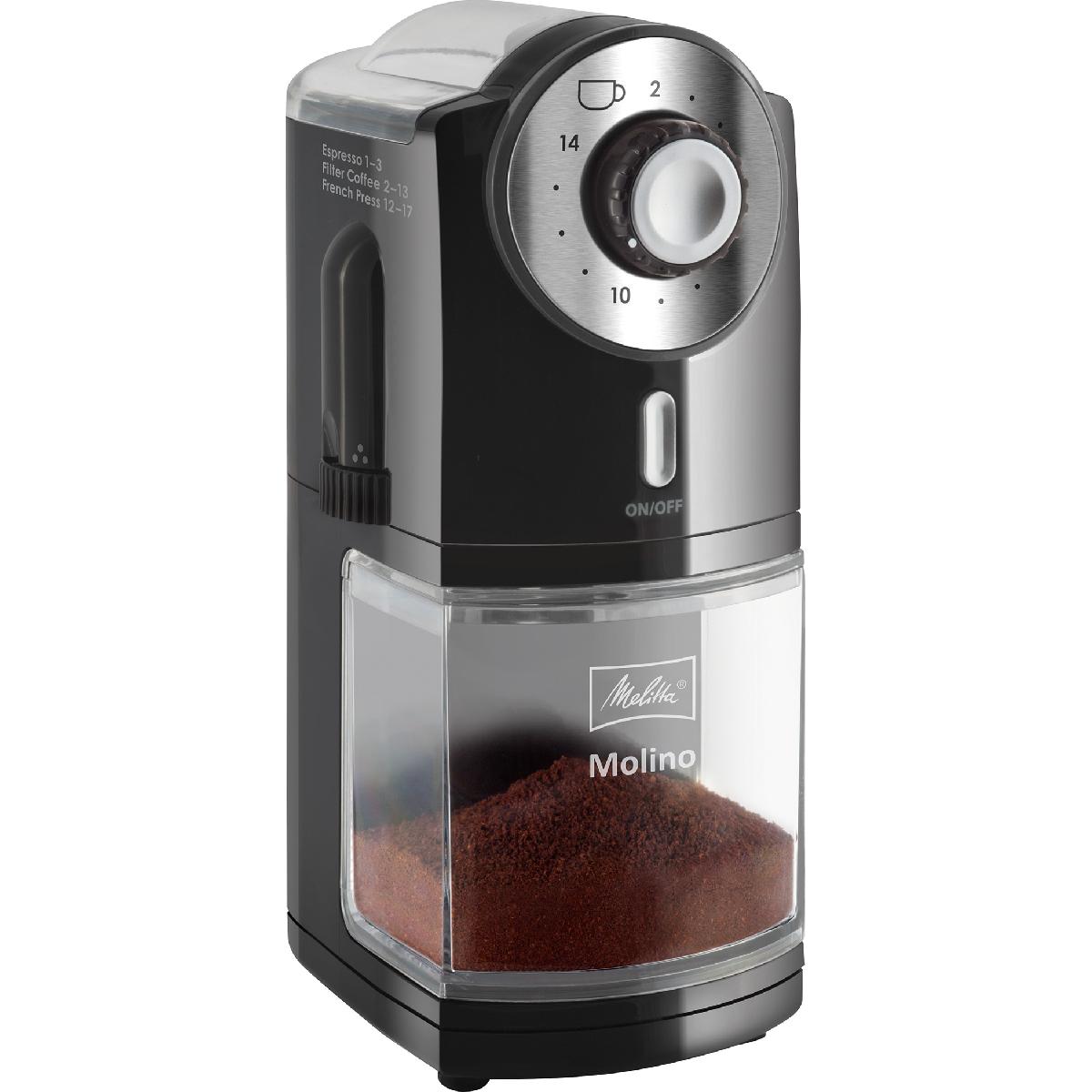 Melitta Molino Coffee Grinder Black 1019-02