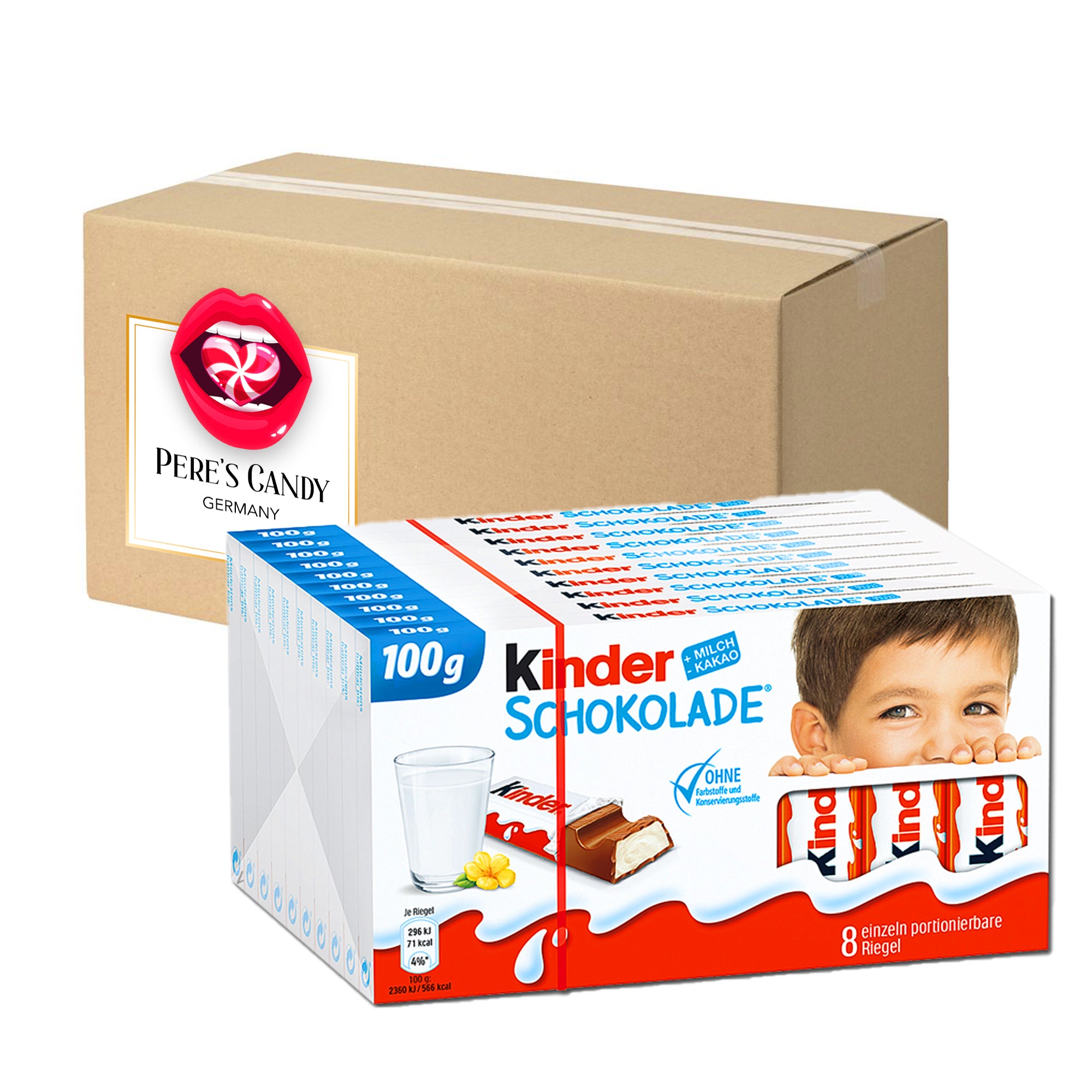 Image of Kids Chocolate 10 X 100g - Perfect Gift Idea For Family And Children's Birthdays