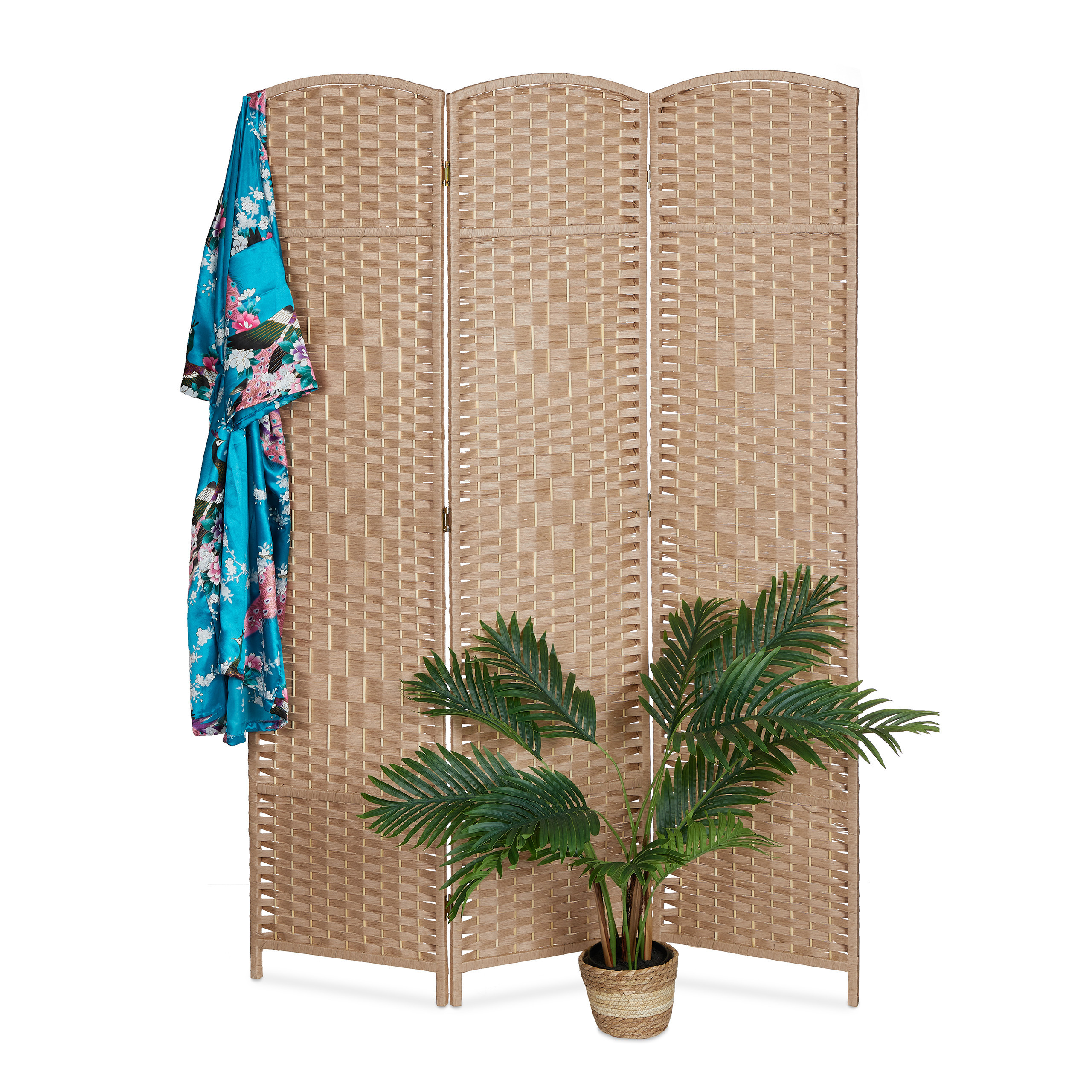 Paravent In Natur - (b)120 X (h)170 Cm