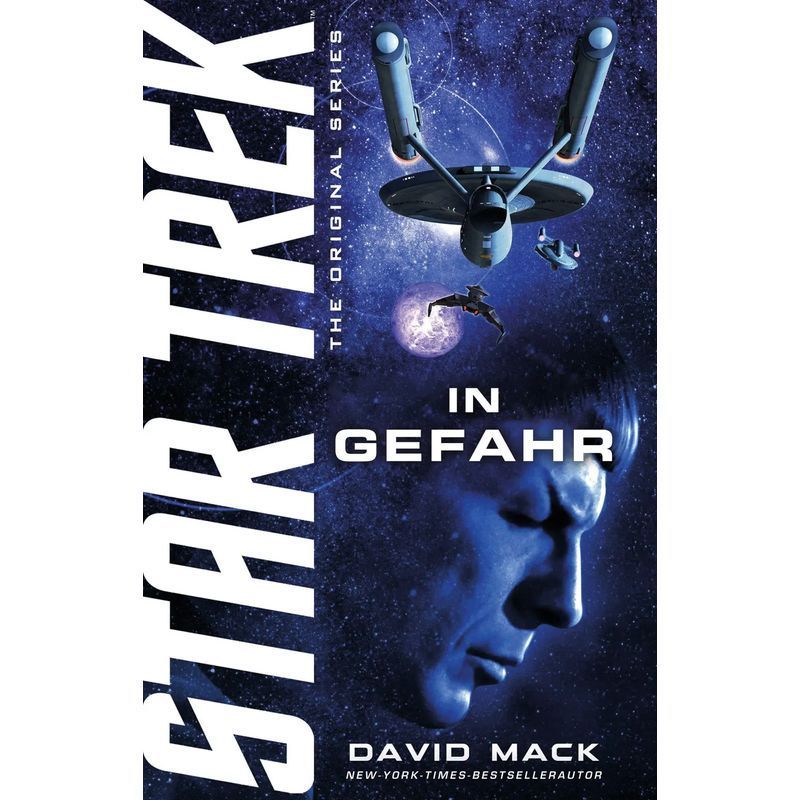 Image of Star Trek The Original Series - Paperback - In Danger - David Mack - 464 Pages - German - 2023 - Cross Cult - Ean 9783986663384
