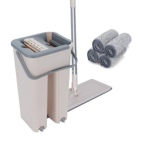 360 flat squeeze microfiber mop and bucket set floor mop and set mop home floor tiles cleaning wet dry cleaning buckets for floor cleaning