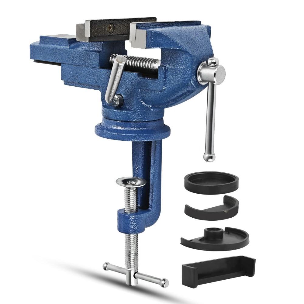 80mm Table Clamp With Anvil Rotating Clamp For Workbench Rotary Table