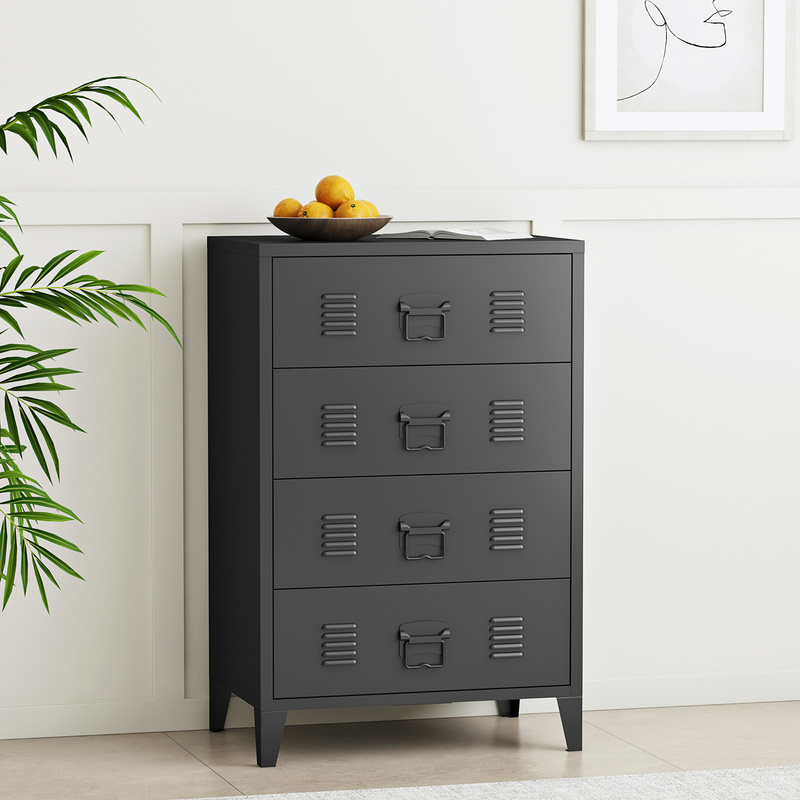 Metal Cabinet Hämeenlinna With Drawers Steel In Different Colors