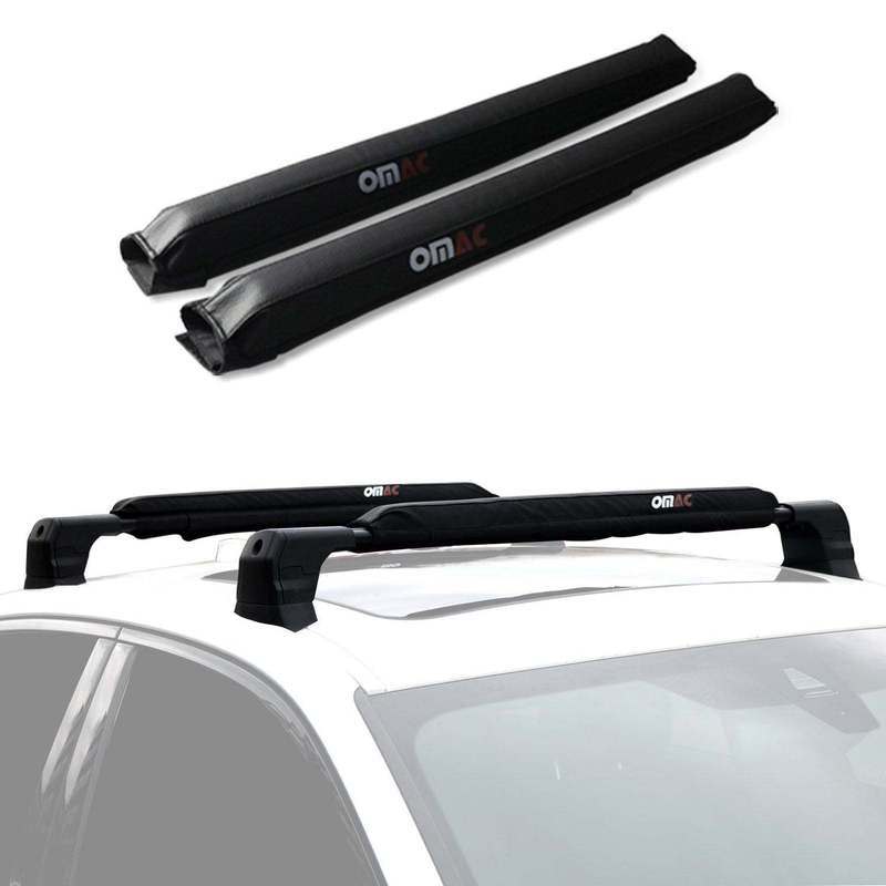 Roof Rack Pads Surfboard Carrier Windsurf Pad Roof Rack Canoe Kayak 70cm 2-pack