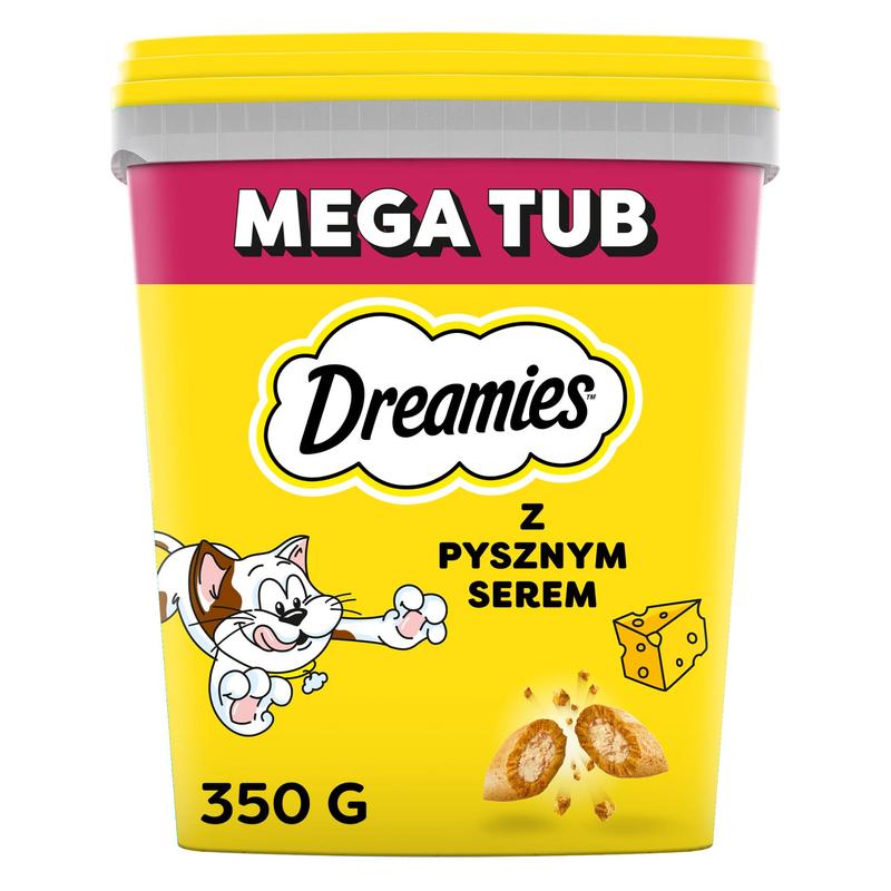 Image of Dreamies Whisker For Cats With Cheese Flavor Mega Pack 350 G