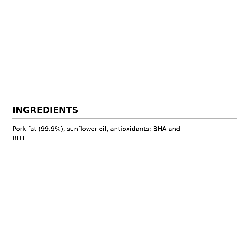 Brindisa Iberico Pork Fat 190G for Cooking