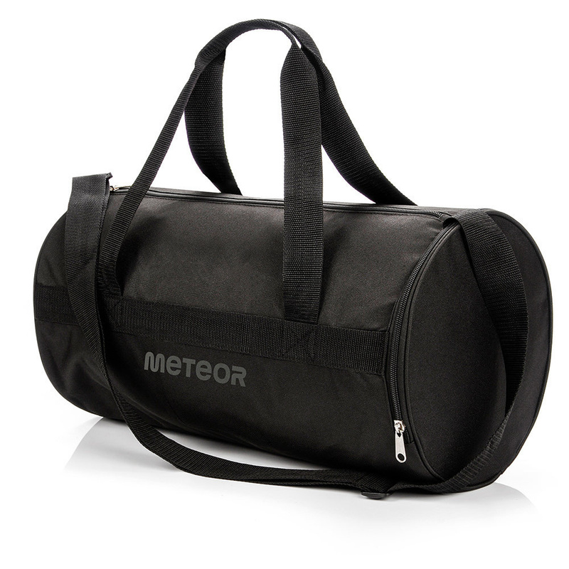 TEMU Fitness Meteor 25l Black, Durable Sports Bag With A Smartphone Pocket, Side Pocket For Shoes, Adjustable Strap And Handles, Ideal For Organizing