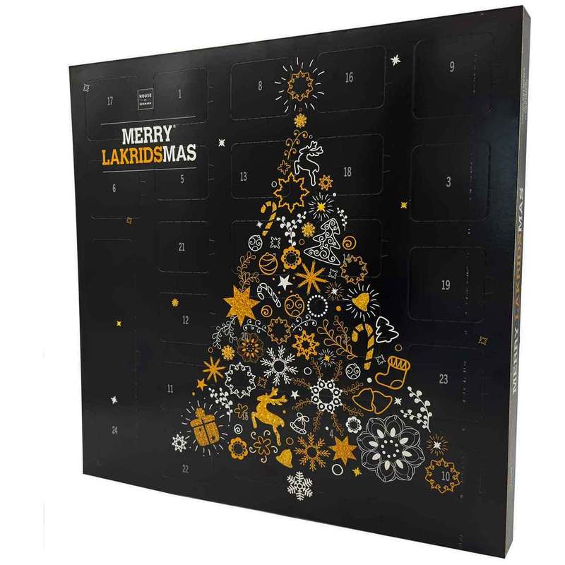 Image of House Of Denmark Merry Licorice Christmas Advent Calendar