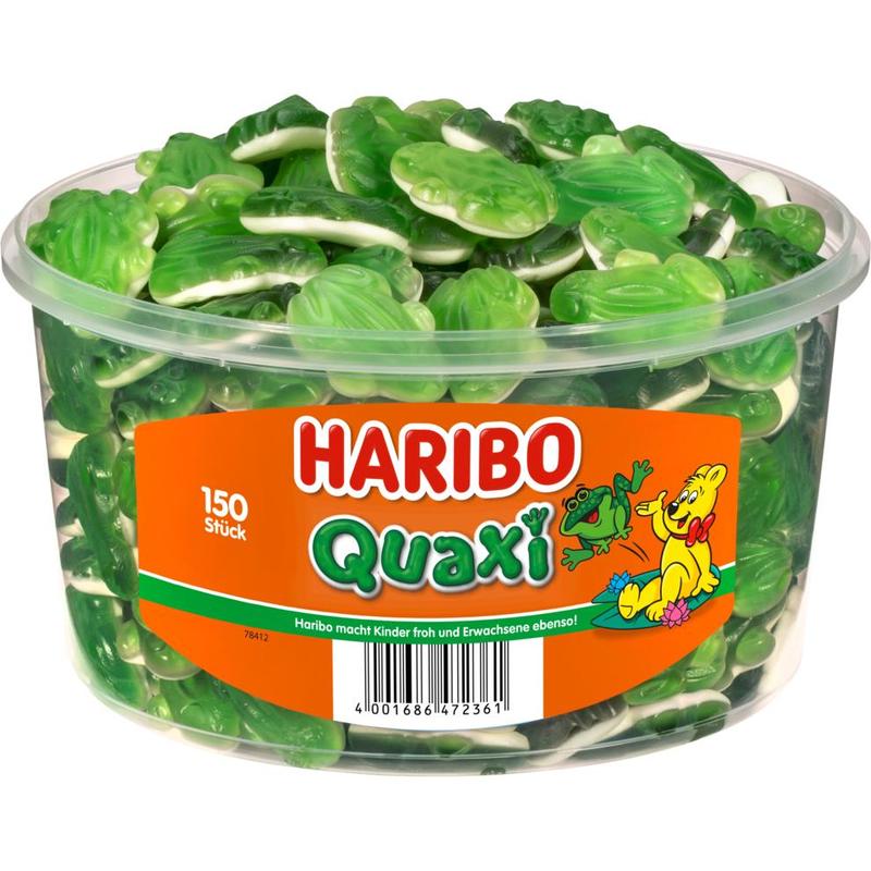 Haribo Quaxi Frogs 150pcs 1050g