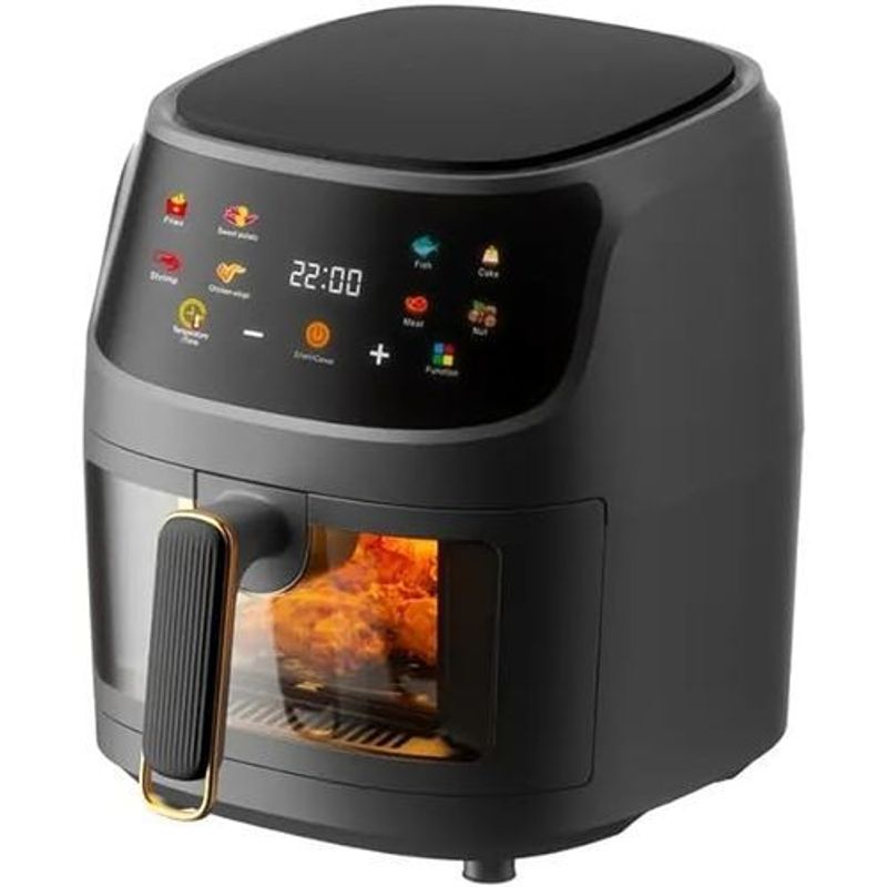 friteuza fara ulei air fryer tip cuptor electric ,   digital, functie de coacere jrh 10l