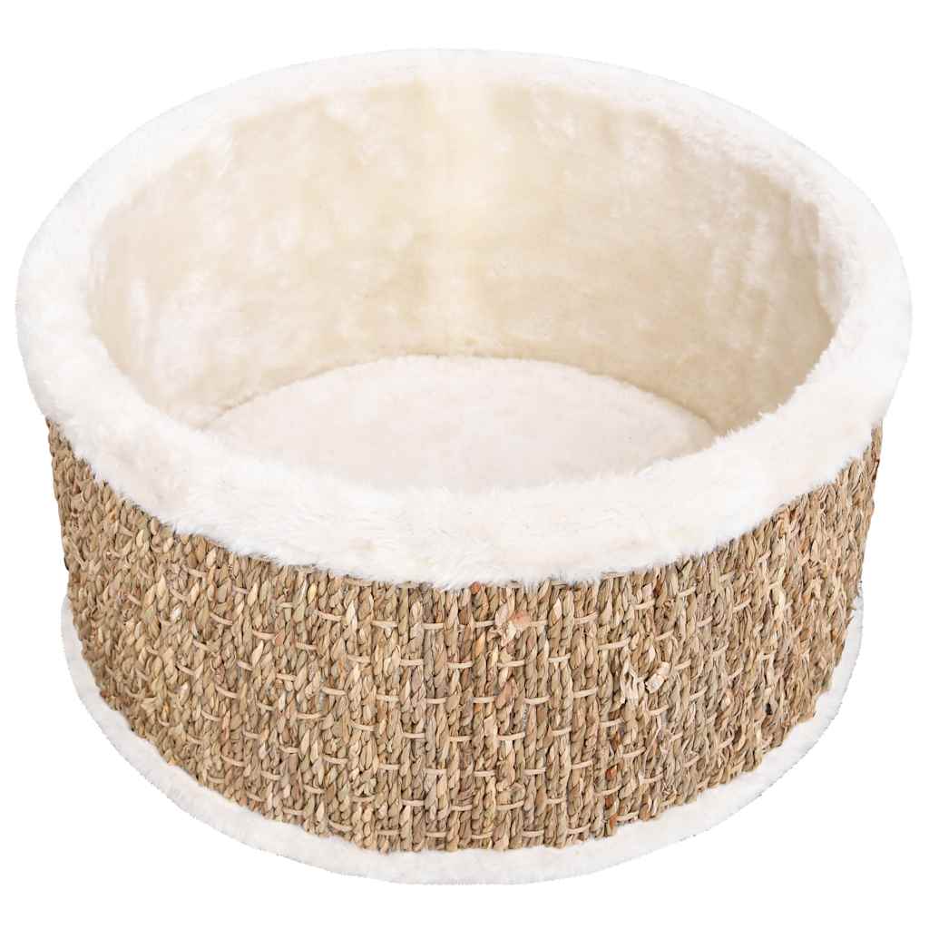 Mayfair Round Cat Basket for Indoor Home Kitten Sleeping