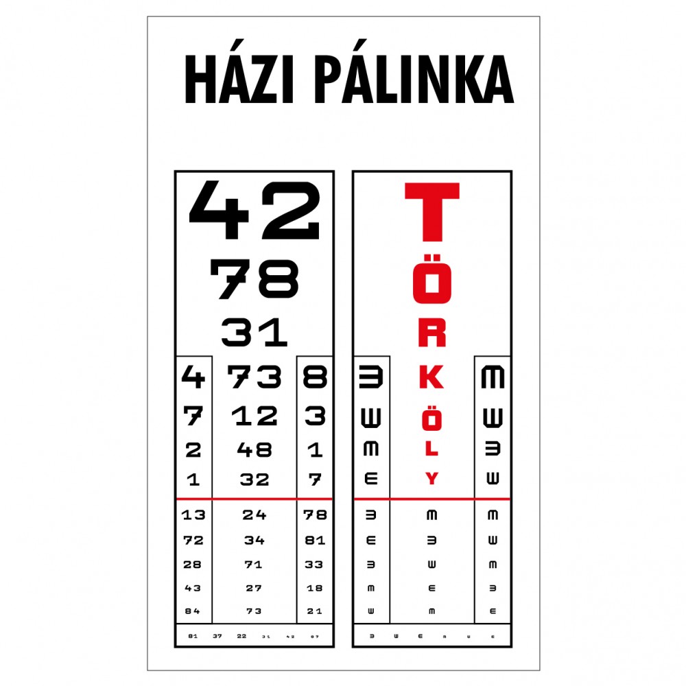 Label Törköly Pálinka 5pcs/pack: retailer-supplied image