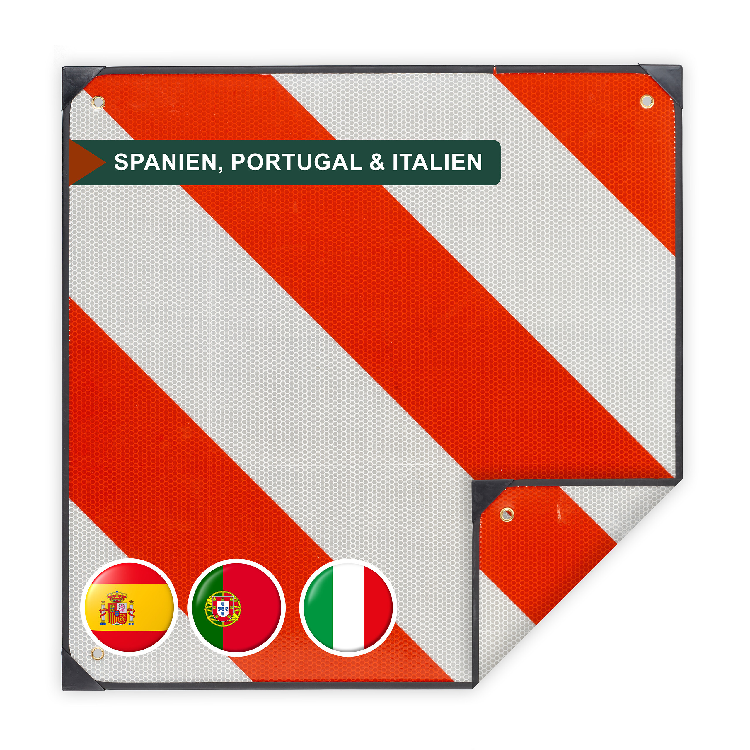 Red/white Warning Sign