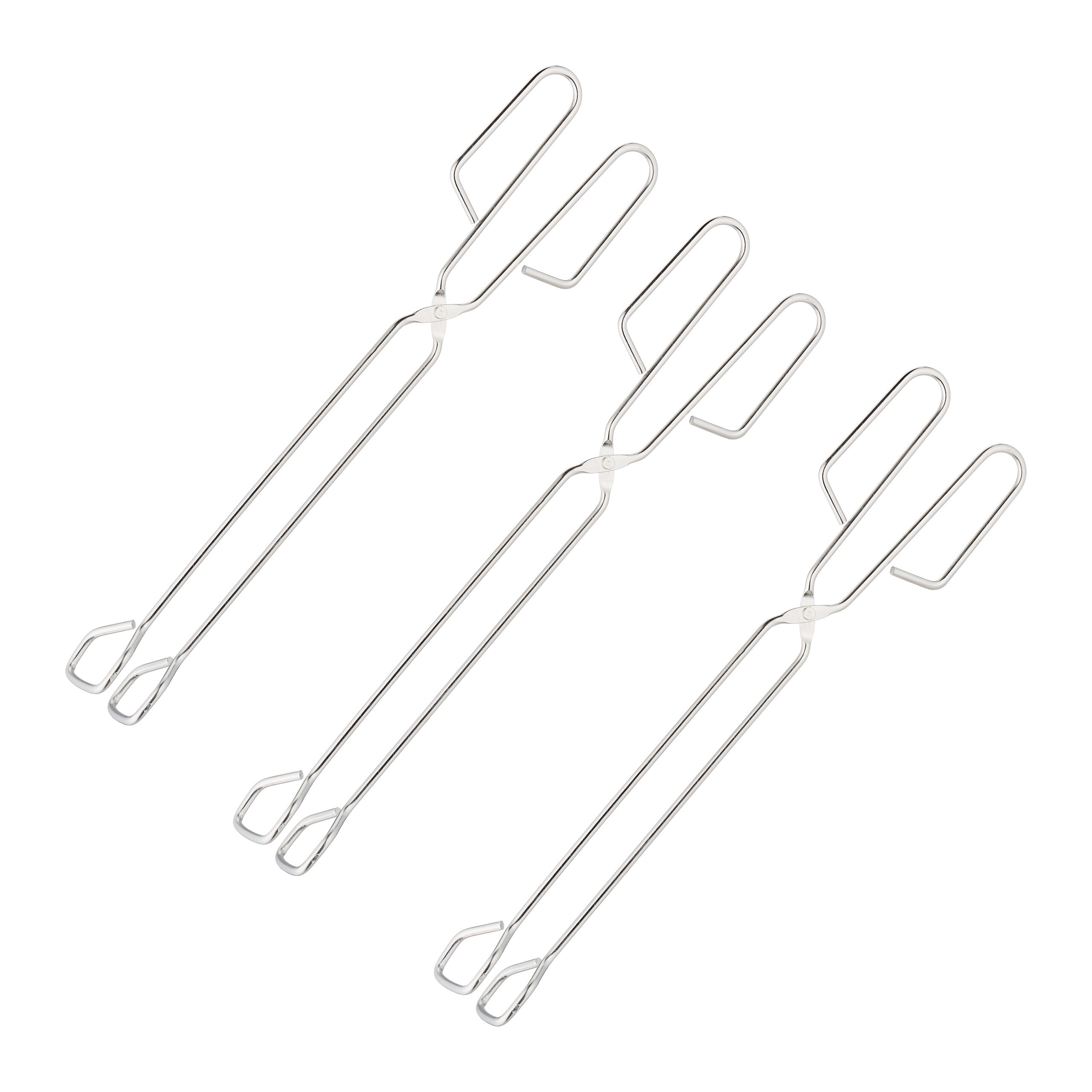 E-shop 3 x Grillzange in Silber