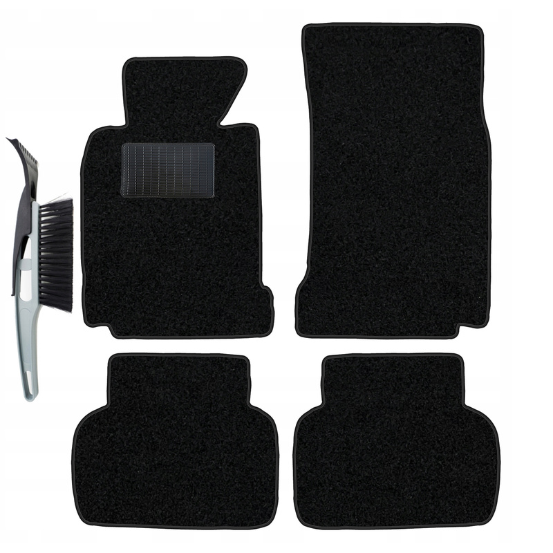 Velour Floor Mats Complete Set For E39 1996-2003