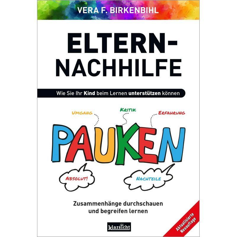 Image of Parent Tutoring - Paperback - How To Support Children In Learning - Vera F. Birkenbihl - 100 Pages - German - 2024 - Klarsicht Verlag - Ean 9783985842254