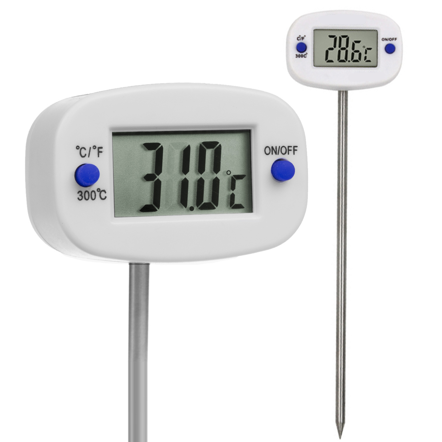 TEMU Greenblue Gb382 Electronic Food Thermometer With Spike