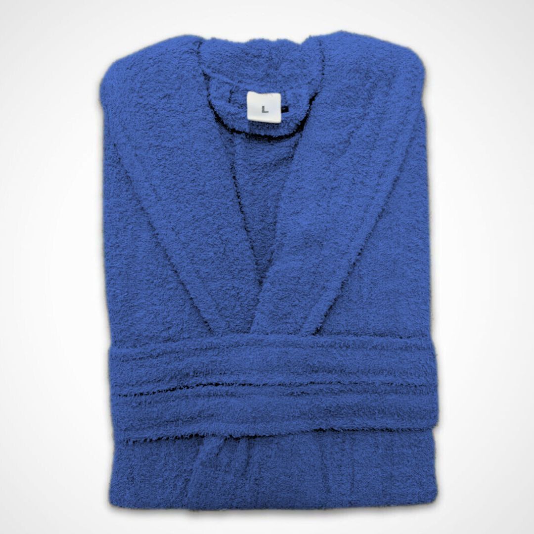 TEMU Albornoz de Algodón Unisex para Baño con Cinturón y Bolsillos