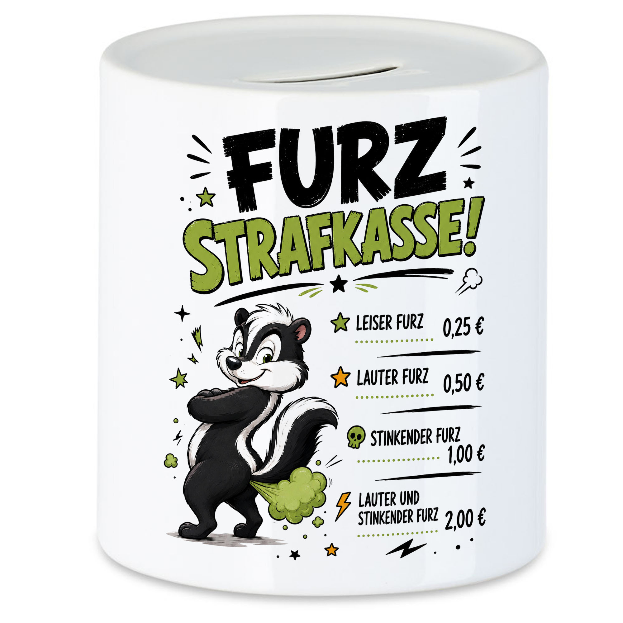 Funny Fart Piggy Bank With For Men, Women, Teens - Humorous Wish For Birthdays, Christmas