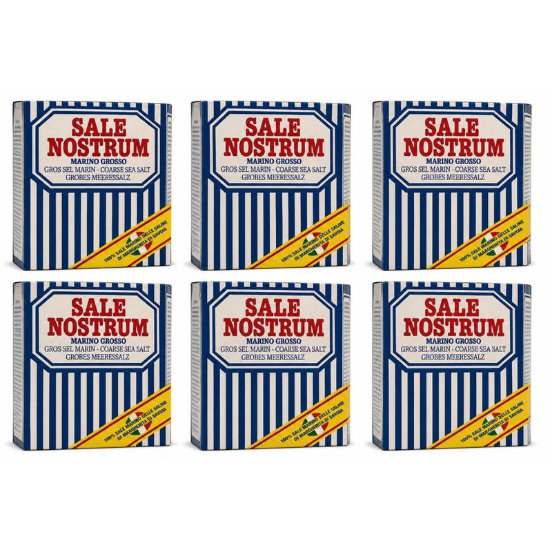 Image of Marino Grosso Coarse-grained Sea Salt 6 X 1 Kg