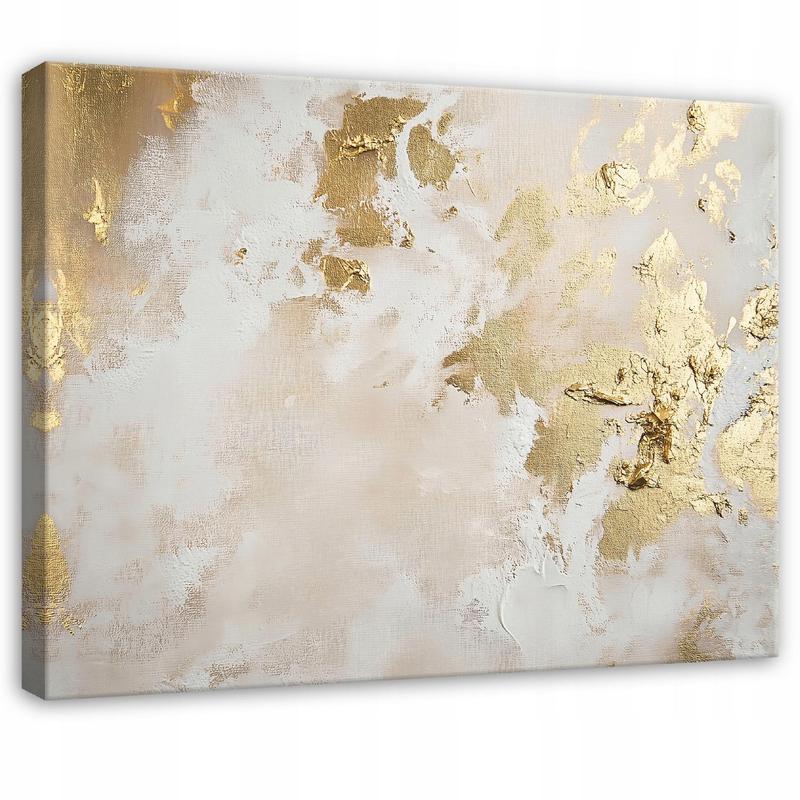 Image of Wall Art Abstract Marble Gold On Canvas For Bedroom Living Room Modern Xxl Wall Decoration Pp15468